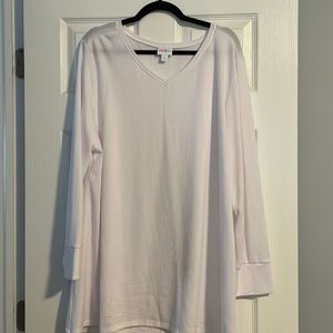 LuLaRoe Elizabeth, solid white